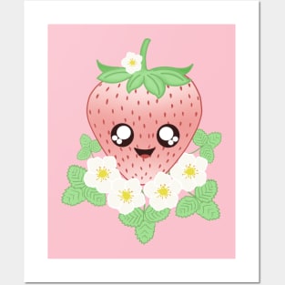 Strawberry Posters and Art